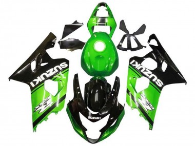 Venta Carenados Moto Suzuki GSXR 600 / GSXR 750 2004-2005 - Verde Negro Blanco