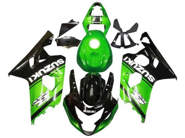 Venta Carenados Moto Suzuki GSXR 600 / GSXR 750 2004-2005 - Verde Negro Blanco