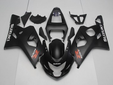 Venta Carenados Moto Suzuki GSXR 600 / GSXR 750 2004-2005 - Negro Mate Rojo Blanco