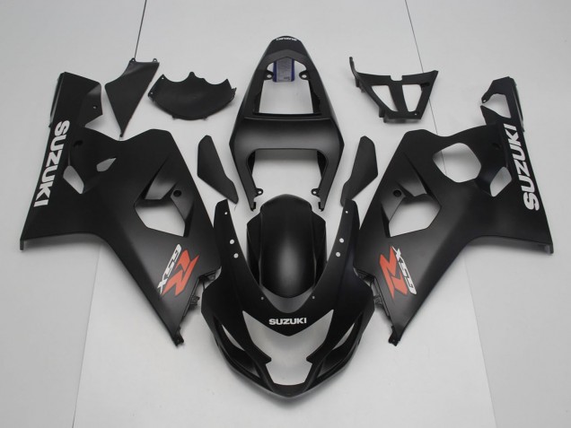 Venta Carenados Moto Suzuki GSXR 600 / GSXR 750 2004-2005 - Negro Mate Rojo Blanco