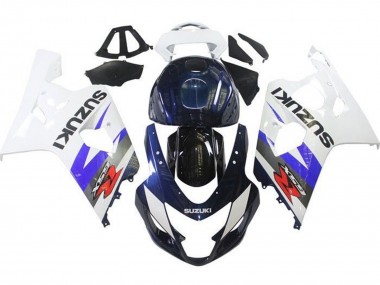 Venta Carenados Moto Suzuki GSXR 600 / GSXR 750 2004-2005 - Blanco Azul Negro Rojo