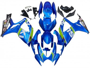 Venta Carenados Moto Suzuki GSXR 600 / GSXR 750 2006-2007 - Azul Blanco Verde Negro