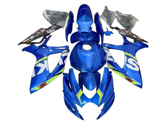 Venta Carenados Moto Suzuki GSXR 600 / GSXR 750 2006-2007 - Azul Blanco Verde