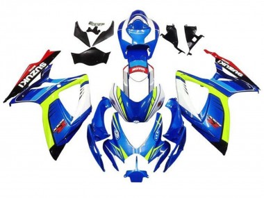 Venta Carenados Moto Suzuki GSXR 600 / GSXR 750 2006-2007 - Azul Amarillo Blanco Rojo