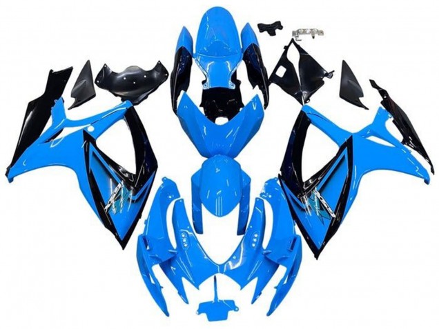 Venta Carenados Moto Suzuki GSXR 600 / GSXR 750 2006-2007 - Azul Claro Negro