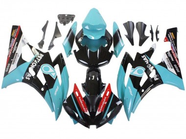 Venta Carenados Moto Yamaha YZF R6 2006-2007 - Azul Claro Rojo Blanco Negro Petronas