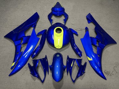 Venta Carenados Moto Yamaha YZF R6 2006-2007 - Azul Amarillo