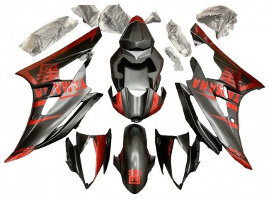 Venta Carenado Moto Yamaha YZF R6 2006-2007 - Rojo Negro Mate