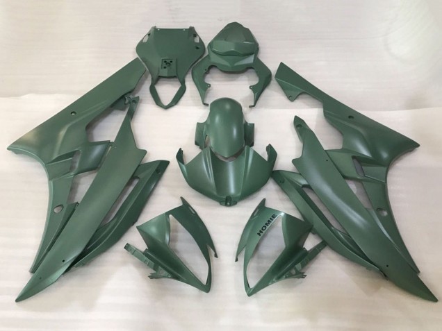 Venta Carenados Moto Yamaha YZF R6 2006-2007 - Verde Militar