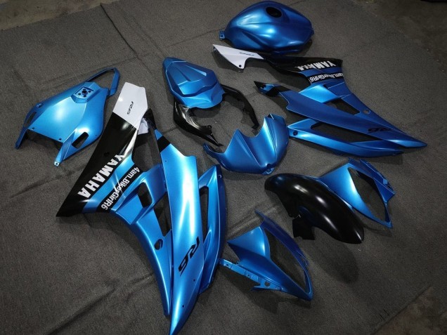 Venta Carenados Moto Yamaha YZF R6 2006-2007 - Azul Negro Brillante Blanco