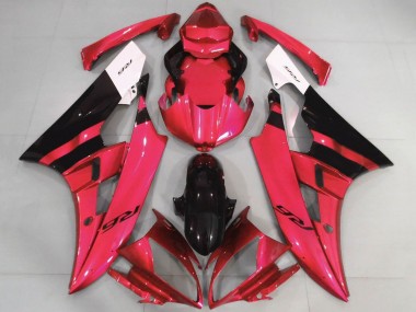 Venta Carenados Moto Yamaha YZF R6 2006-2007 - Blanco Rojo Negro Brillante
