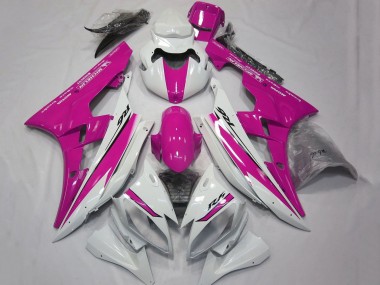 Venta Carenados Moto Yamaha YZF R6 2006-2007 - Blanco Rosa