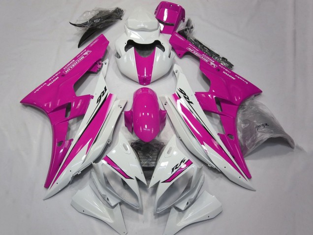 Venta Carenados Moto Yamaha YZF R6 2006-2007 - Blanco Rosa