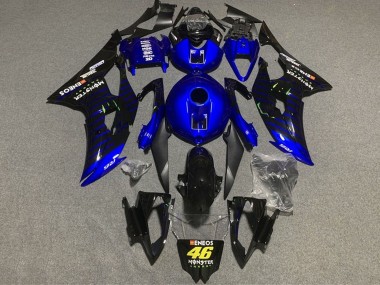 Venta Carenados Moto Yamaha YZF R6 2008-2016 - Azul Negro ENEOS Monstruo 46