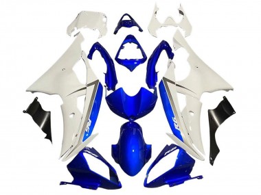 Venta Carenado Moto Yamaha YZF R6 2008-2016 - Blanco Azul Negro