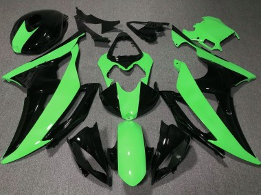 Venta Carenados Moto Yamaha YZF R6 2008-2016 - Verde Negro Brillante