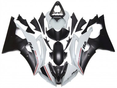 Venta Carenado Moto Yamaha YZF R6 2008-2016 - Blanco Negro Mate Rojo
