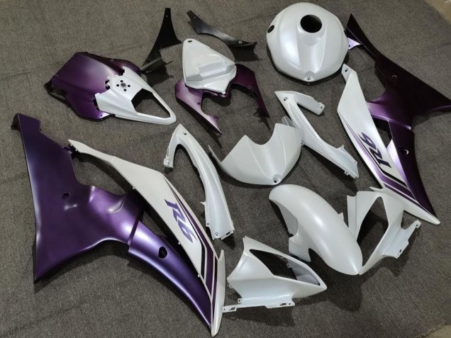 Venta Carenado Moto Yamaha YZF R6 2008-2016 - Blanco Púrpura
