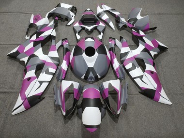 Venta Carenados Moto Yamaha YZF R6 2008-2016 - Blanco Rosa Gris Negro Camouflage