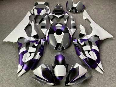 Venta Carenados Moto Yamaha YZF R6 2008-2016 - Blanco Púrpura Gris Negro Camouflage