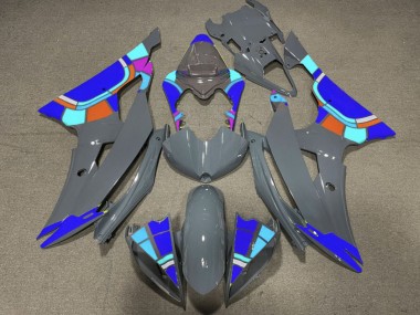 Venta Carenados Moto Yamaha YZF R6 2008-2016 - Nardo Gris Azul RuedaColores