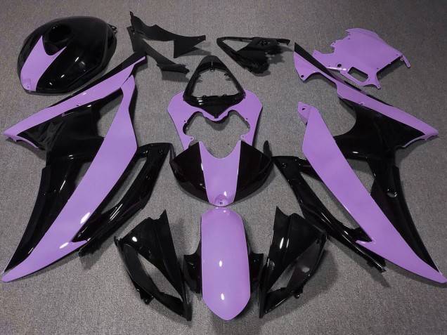 Venta Carenado Moto Yamaha YZF R6 2008-2016 - Púrpura Negro Brillante