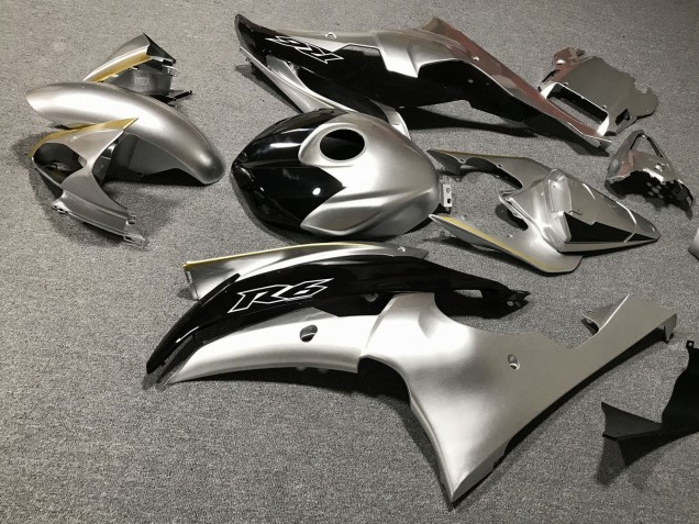 Venta Carenados Moto Yamaha YZF R6 2008-2016 - Plata Oro Negro