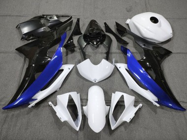 Venta Carenado Moto Yamaha YZF R6 2008-2016 - Blanco Azul Negro Brillante
