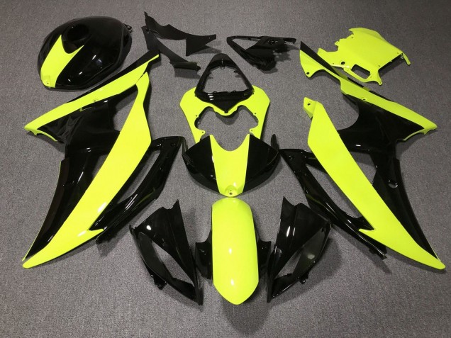 Venta Carenados Moto Yamaha YZF R6 2008-2016 - Amarillo Negro Brillante