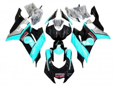 Venta Carenados Moto Yamaha YZF R6 2017-2023 - Turquesa Azul Negro Brillante Petronas