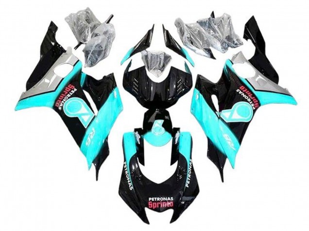 Venta Carenados Moto Yamaha YZF R6 2017-2023 - Turquesa Azul Negro Brillante Petronas