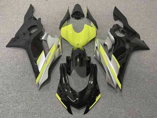 Venta Carenados Moto Yamaha YZF R6 2017-2023 - Gris Neon Amarillo Negro Brillante