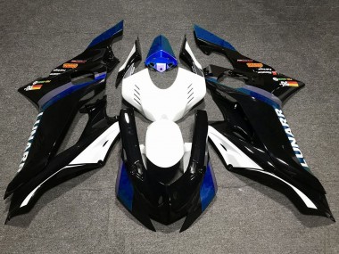 Venta Carenados Moto Yamaha YZF R6 2017-2023 - Blanco Azul Negro Brillante