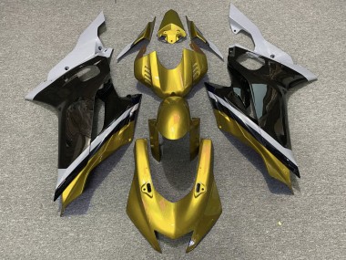 Venta Carenados Moto Yamaha YZF R6 2017-2023 - Gris Oro Negro Brillante