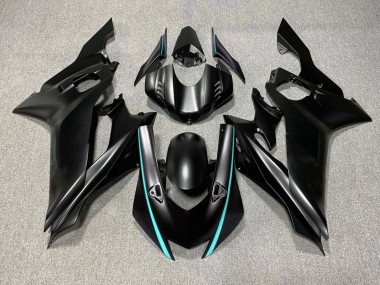Venta Carenados Moto Yamaha YZF R6 2017-2023 - Negro Mate Turquesa Azul