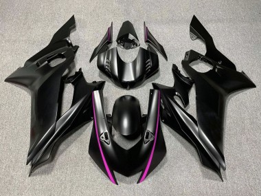 Venta Carenados Moto Yamaha YZF R6 2017-2023 - Negro Mate Rosa