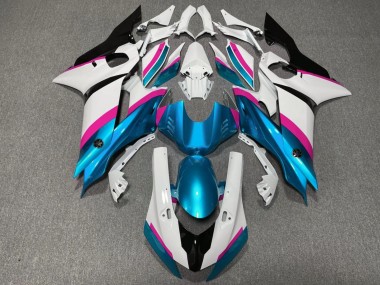 Venta Carenados Moto Yamaha YZF R6 2017-2023 - Blanco Rosa Azul Negro
