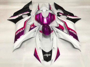 Venta Carenados Moto Yamaha YZF R6 2017-2023 - Blanco Rojo Púrpura Negro