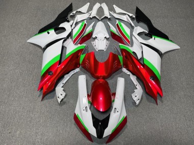 Venta Carenados Moto Yamaha YZF R6 2017-2023 - Blanco Neon Verde Rojo Negro