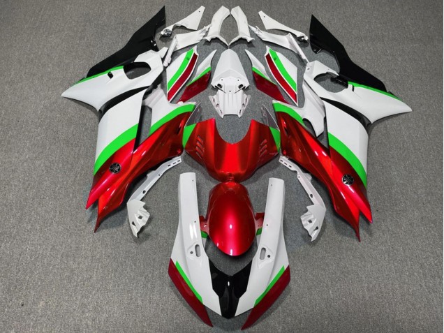 Venta Carenados Moto Yamaha YZF R6 2017-2023 - Blanco Neon Verde Rojo Negro