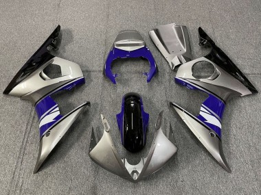 Venta Carenados Moto Yamaha YZF R6 2005 - Plata Azul Negro Blanco