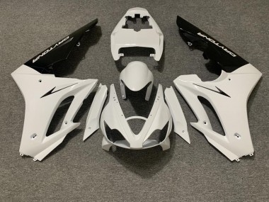 Venta Carenado Moto Triumph Daytona 675 Triple 2006-2008 - Blanco Negro Brillante
