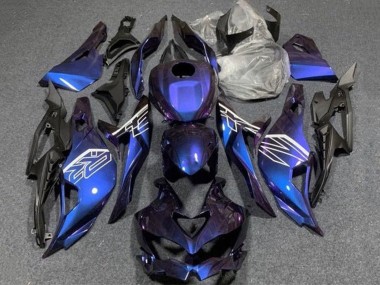 Venta Carenados Moto Kawasaki ZX4R ZX-4RR 2019-2025 - Púrpura Azul Gradiente