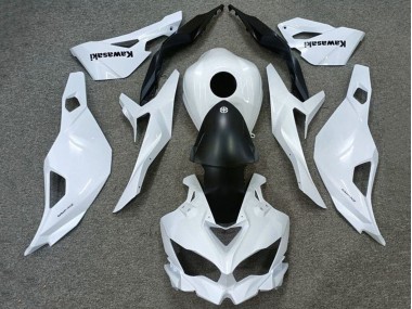 Venta Carenados Moto Kawasaki ZX4R ZX-4RR 2019-2025 - Blanco Negro Mate