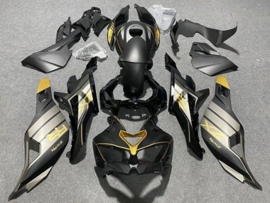 Venta Carenados Moto Kawasaki ZX4R ZX-4RR 2019-2025 - Negro Mate Negro Brillante Gris Oro