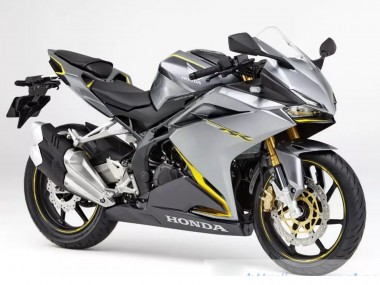 Venta Carenados Moto Honda CBR250RR 2017-2022 - Plata Amarillo Negro Mate