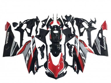 Venta Carenados Moto Honda CBR250RR 2017-2022 - Rojo Plata Negro Brillante