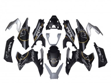 Venta Carenados Moto Honda ADV160 2022-2024 - Negro Mate Oro Rojo Bull