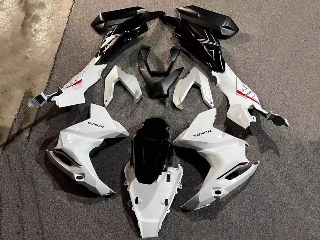 Venta Carenado Moto Honda ADV160 2022-2024 - Blanco Negro Brillante