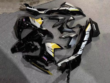 Venta Carenados Moto Honda ADV160 2022-2024 - Plata Amarillo Negro Brillante HRC